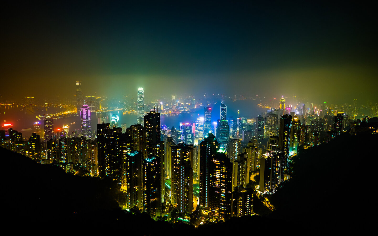 Take the Peak Tram up to Victoria Peak for US$10