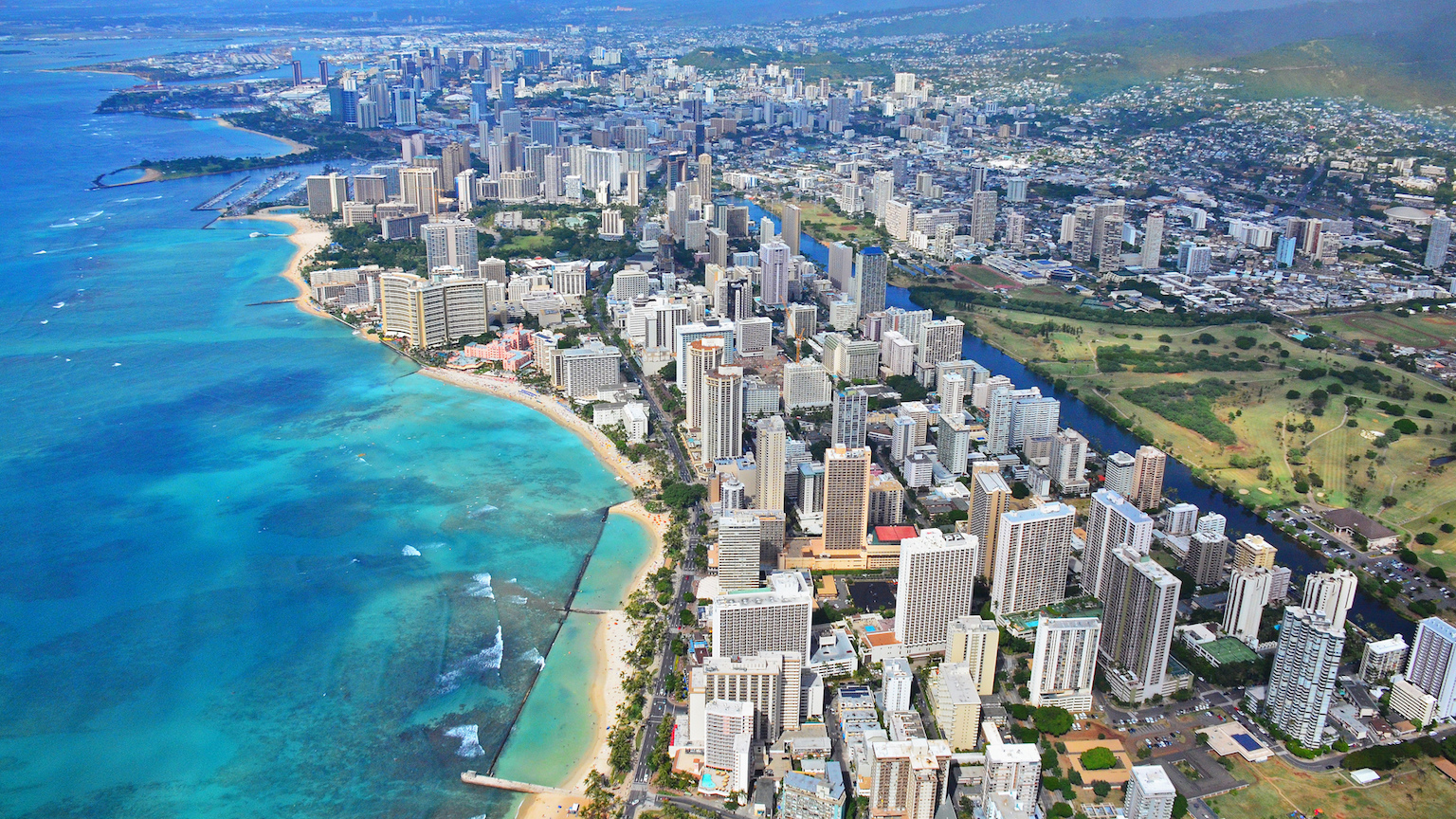 Honolulu from New York and Washington DC for $501 Roundtrip