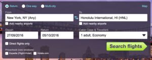 Search on SkyScanner